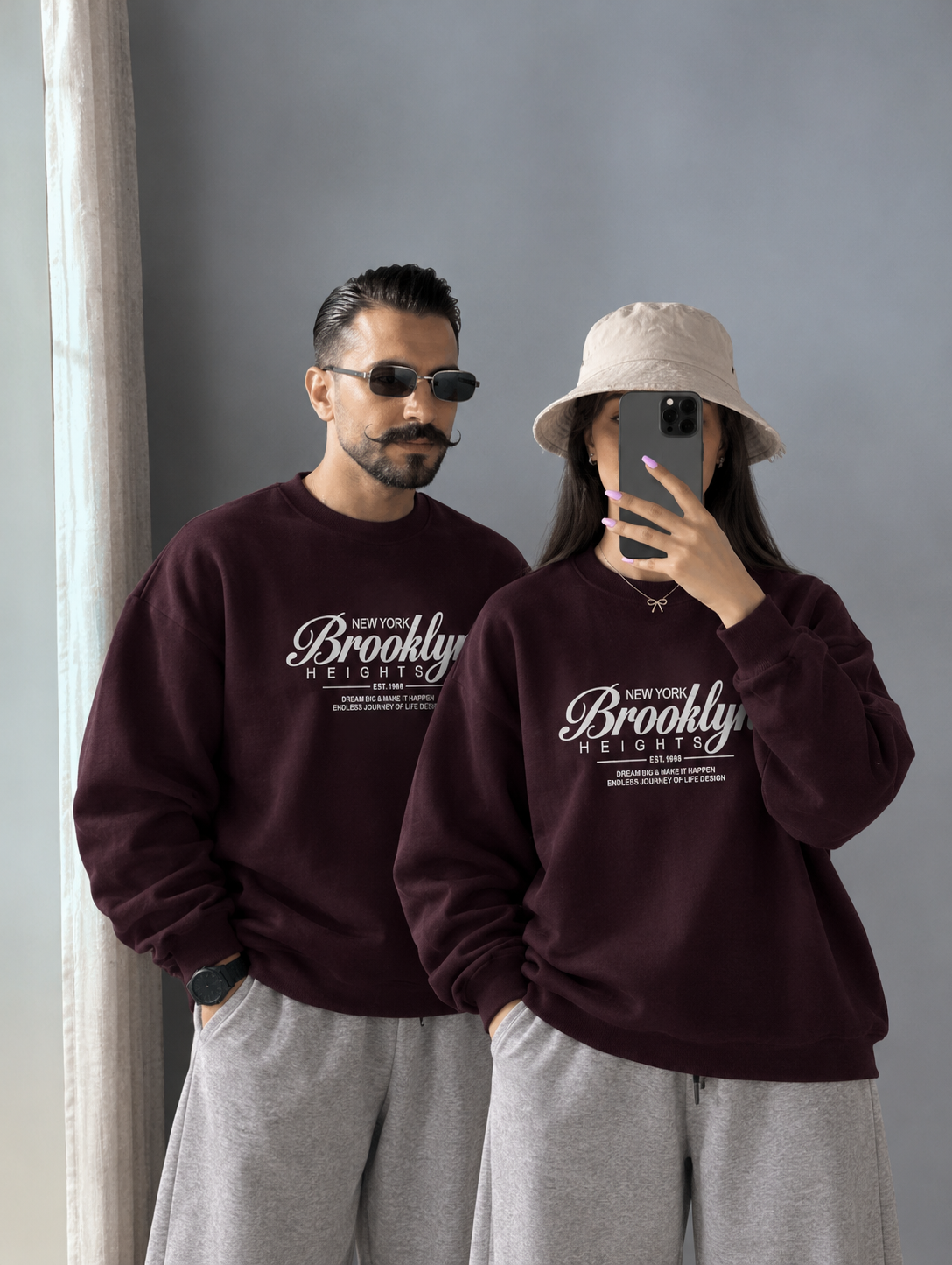 دورس یقه گرد پنبه دونخ Brooklyn